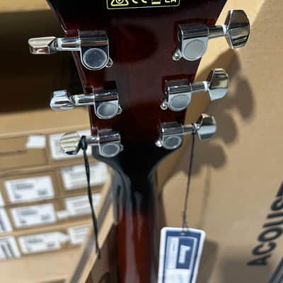 Ibanez AE160 Acoustic-electric Guitar - Vintage Mahogany Sunburst image 6
