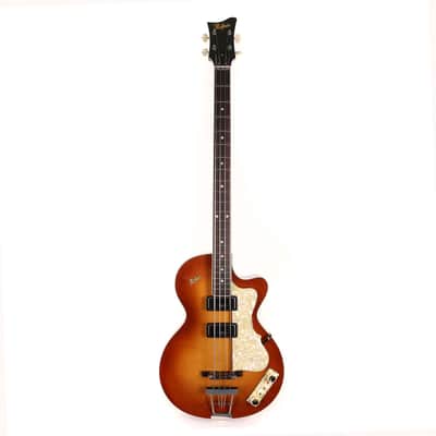 Hofner LTD 500/2 Club Bass Club Bass Dark Violin Cavern Spacing image 2