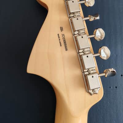 *NEW* 2025 Fender Japan Traditional Collection 60s Jaguar - Serial Number #666 ! Competition 3-Color Sunburst / Aged Natural MIJ image 13