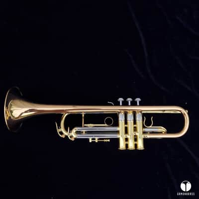 First Yamaha YTR-1 Lacquered Brass made in Japan,designed by Schilke gamonbrass image 15