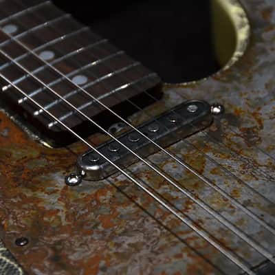 M-Tone TKO Custom T - Telecaster Nicotine Paisley + Lollars image 7