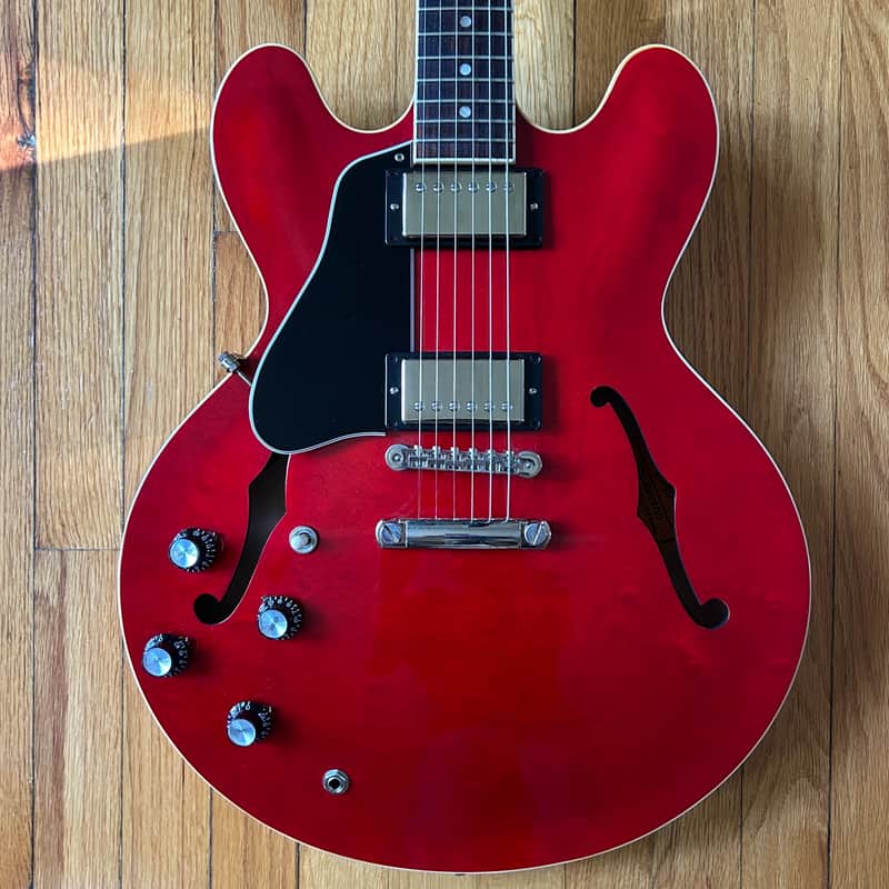 2020 Gibson ES-335 60s Cherry Figured Electric Semi Hollow Electric Guitar w/ OHSC