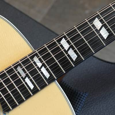 2006 Gibson Songwriter Deluxe 12-String Acoustic Guitar Natural + OHSC image 8
