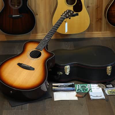 Minty! 2023 Breedlove Premier Concerto LE Acoustic Guitar Amber Burst + OHSC image 1