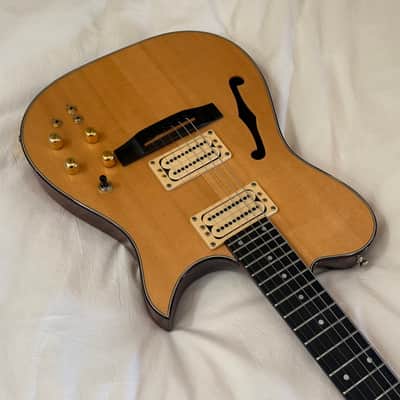 Carvin AE-185 Acoustic/Electric "Hybrid" Semi-Hollow Body - Spruce Top - Made in USA - Free Pro Setup image 3
