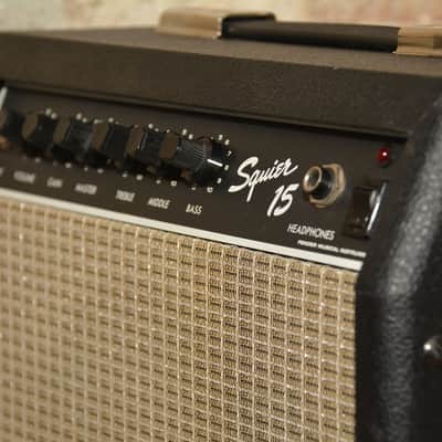 Rare Vintage Squier 15 Guitar Amp by Fender - Japan image 5
