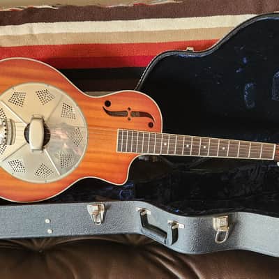 National Reso-Phonic El Trovador Cutaway - Mahogany image 1
