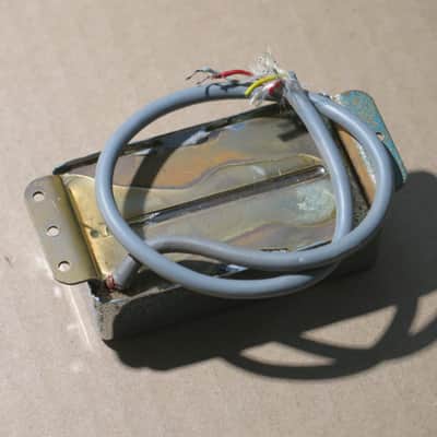 Hoyer Humbucker guitar pickup 1960s 1970’s - Engraved chrome image 3
