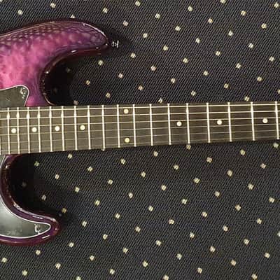 Schecter Traditional Pro, Trans Purple Burst image 2