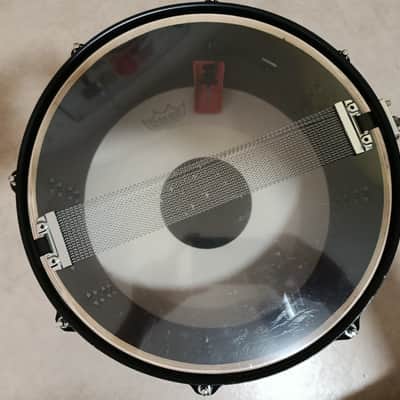 ddrum HYSD6X13SB 6x13" Hybrid Snare Drum with Built-In Trigger 2010s - Black image 3