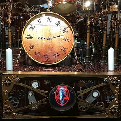 Remo Neil Peart / RUSH 22” Clockwork Angels Bass Drum Head image 8