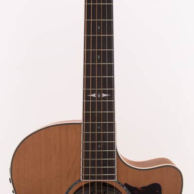 Cort GA5F-BW NS Grand Regal Series Solid Red Cedar/Australian Blackwood Grand Auditorium Cutaway with Electronics 2026Natural Satin 2062gr image 3
