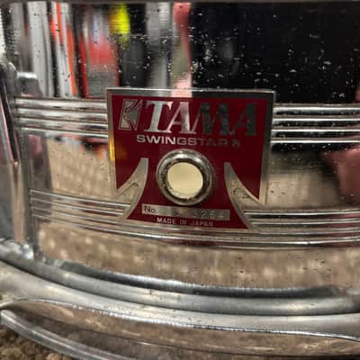 Vintage 1986 Tama Swingstar Snare Drum Red Badge image 2