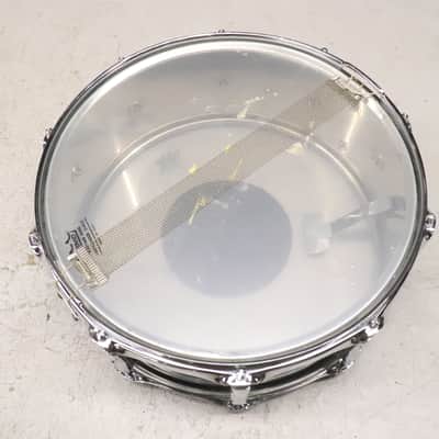 Premier 5.5x14" Ten Lug Chrome Over Steel Snare Drum Vintage 1970's image 11