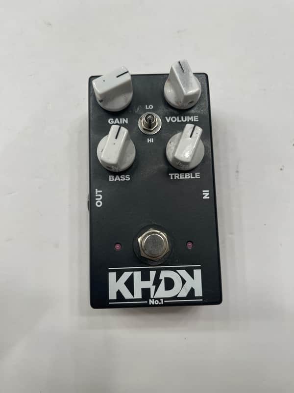 KHDK Electronics No. 1 Overdrive Distortion Kirk Hammett Guitar Effect Pedal image 1