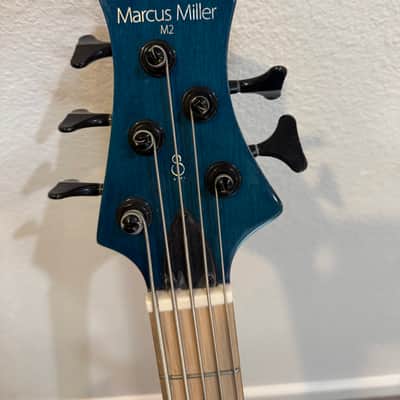 Sire Marcus Miller M2 5-String Bass Guitar & Gater Transit Bass Guitar Bag image 5