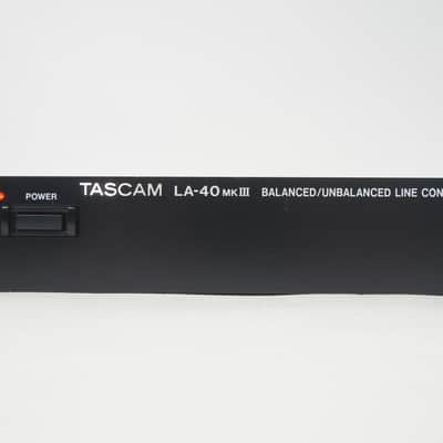 [SALE Ends Aug 20] TASCAM LA-40mkIII Balanced / Unbalanced Line Converter RCA XLR DirectBox 100-240V image 3