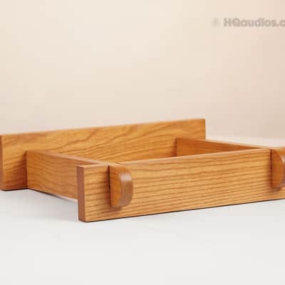 Natural Oak Wood Speaker Stands (Pair)– for 12" Vintage Speakers-10 year WRT image 7