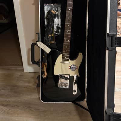 2010 Fender American Standard Telecaster Black w/ OHSC Made in USA image 2