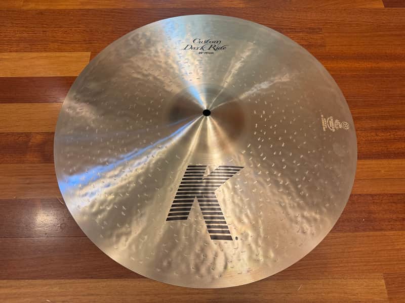 Zildjian 20" K Custom Dark Ride Cymbal 1995 - Present - Traditional image 1