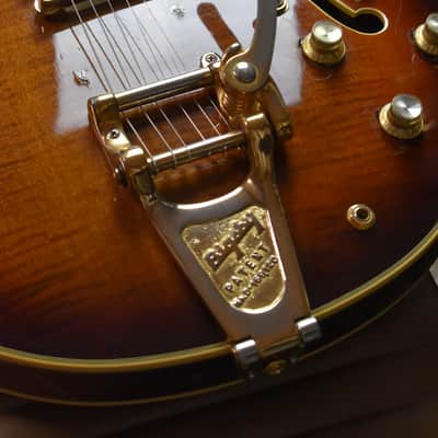1988 Epiphone Japan Sheraton Vintage Sunburst w/Bigsby, w/HSC, MIJ, Terada Factory image 13