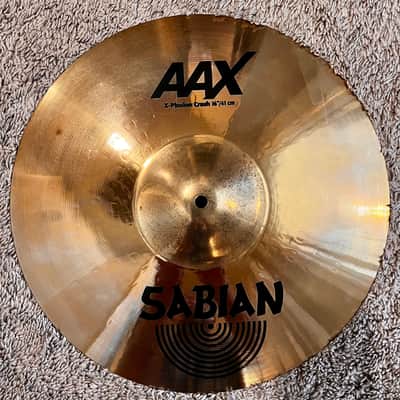 Sabian 16" AAX X-Plosion Crash Cymbal 2005 - 2018 - Brilliant image 1