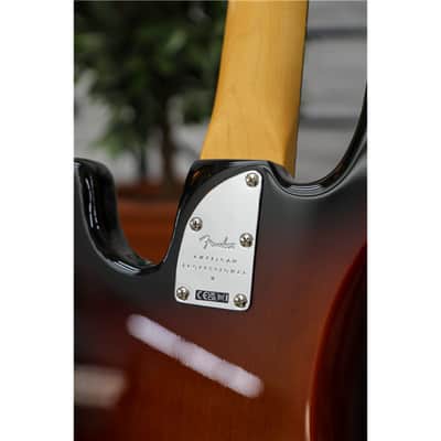 FENDER American Pro II Precision Bass RW 3TSB image 9
