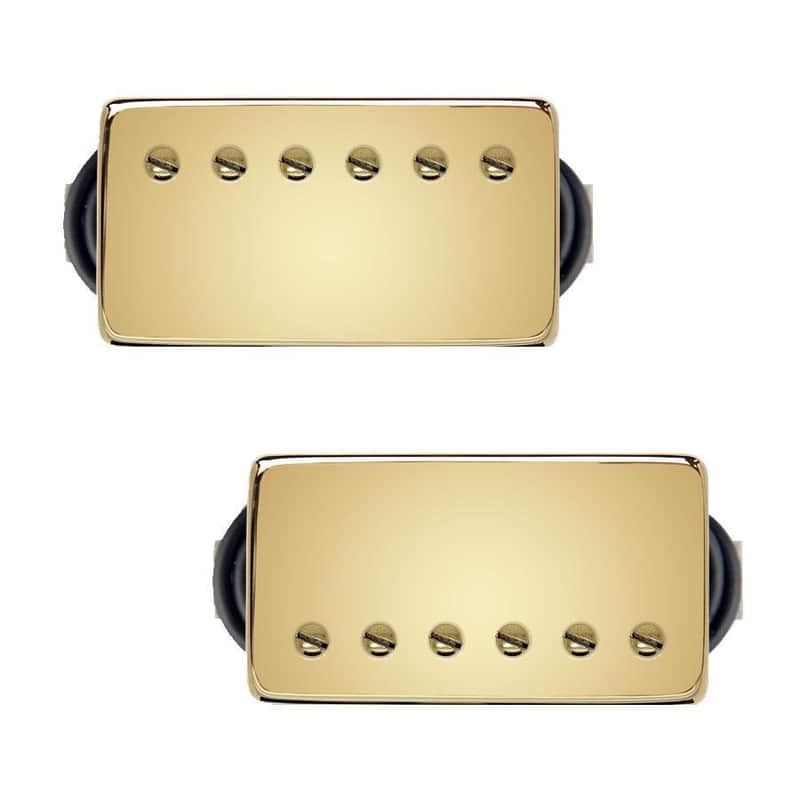 Bare Knuckle Boot Camp Series True Grit Humbucker Set 50mm Gold Covers image 1