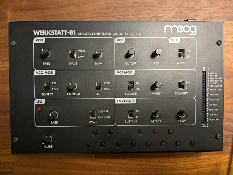 Moog Werkstatt-Ø1 (Moogfest 2014 Kit) 2010s - Black image 1