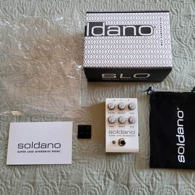 Soldano SLO Pedal 2022 - Present - White *MINT* image 1