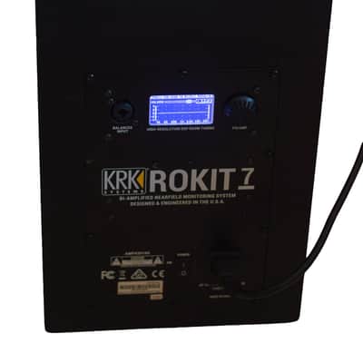 KRK RP-7 Rokit G4 2-Way 7" Active Studio Monitor (Single) 2019 - 2021 - Black image 6