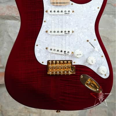 FENDER Stratocaster Richie Kotzen Signature TRB - 2016 Made in Japan - Flamed Trans Red Burst image 3