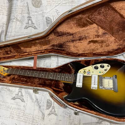 Super Rare 1965 Micro-Frets Signature In Sunburst Finish Special Ordered "Nashville" Custom Headstock image 6
