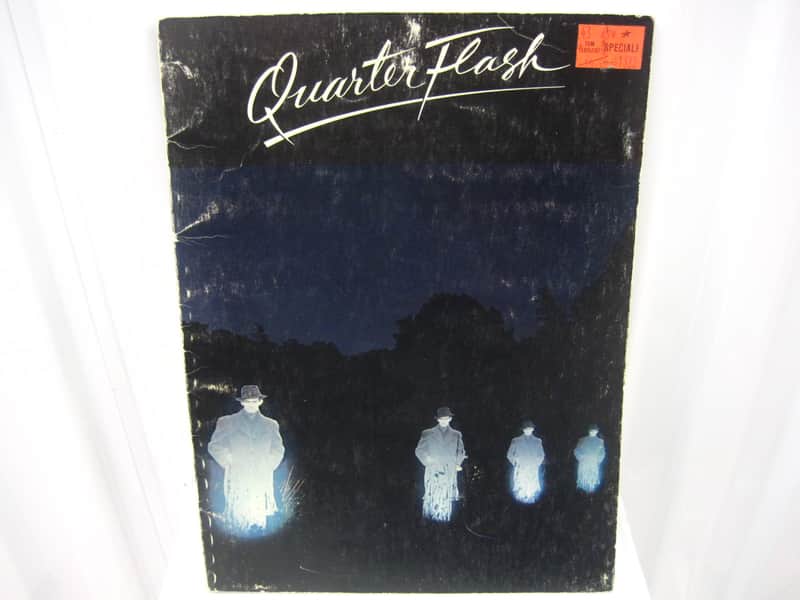 Quarter Flash Piano Vocal Guitar Sheet Music Song Book Songbook image 1