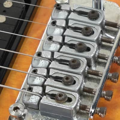 Ibanez SA160QM Amber - made in Korea image 10