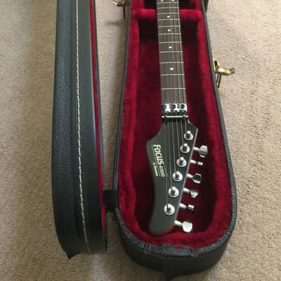 Kramer Focus 4000 1983 Floyd Rose guitar black gloss with case - ESP image 14