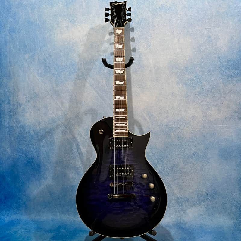 Immagine Edwards ESP E-MA 105SD QM Eclipse 2014 Reindeer Blue Made in Japan - 1