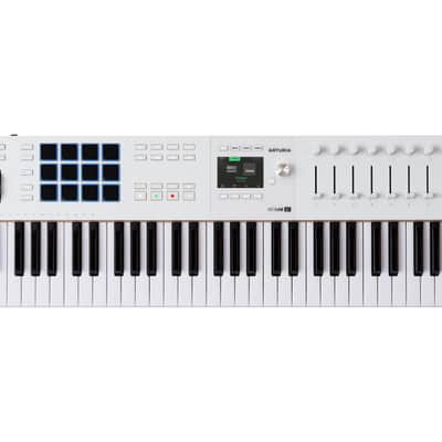 Arturia KeyLab 61 MK3 MIDI Keyboard Controller (White)