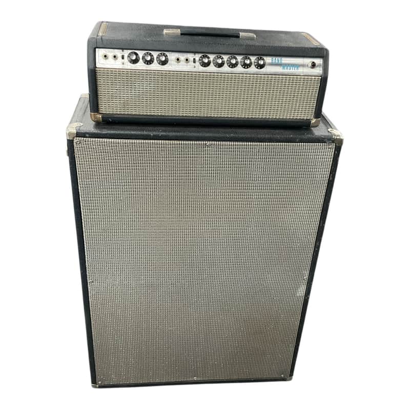 Fender Used Fender 1968 Band Master Guitar Head and Cabinet image 1