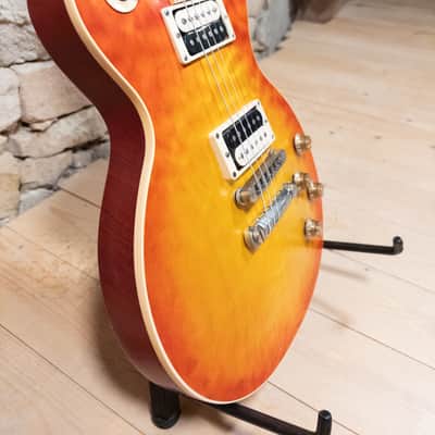 Gibson Les Paul Standard '50s 2005 - Faded Vintage Cherry Sunburst - Quilted Maple Top image 6