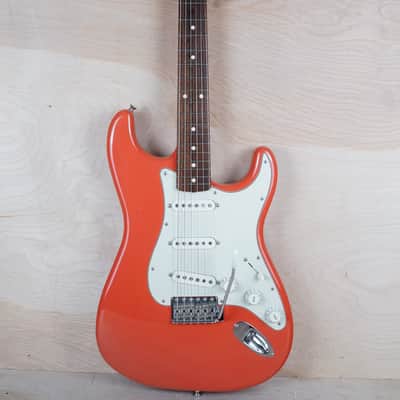 Fender Traditional II '60s Stratocaster MIJ 2020 Fiesta Red Japan w/ Bag image 2