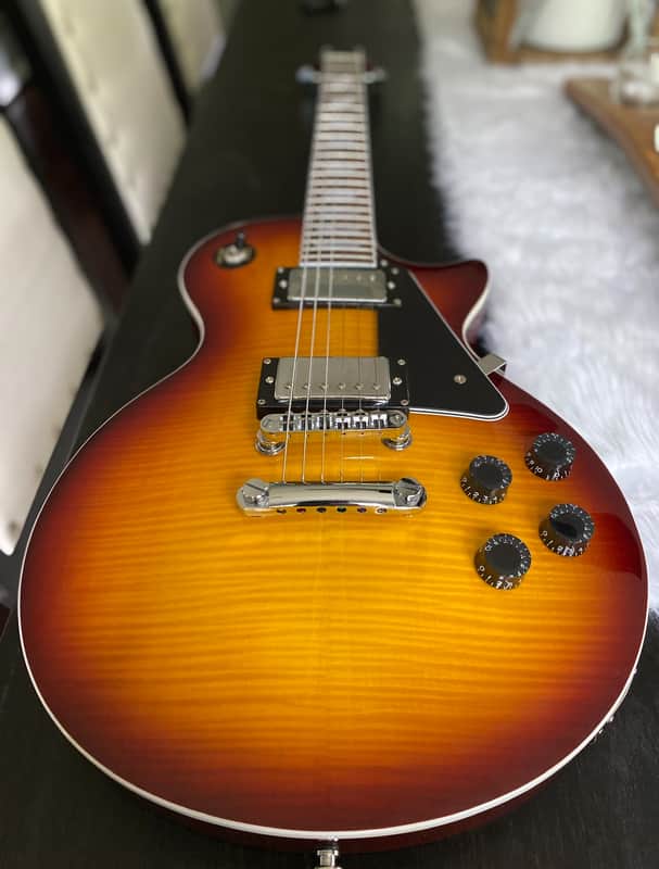 Firefly FFLP - Sunburst with Firefly Hardshell Guitar Case image 1