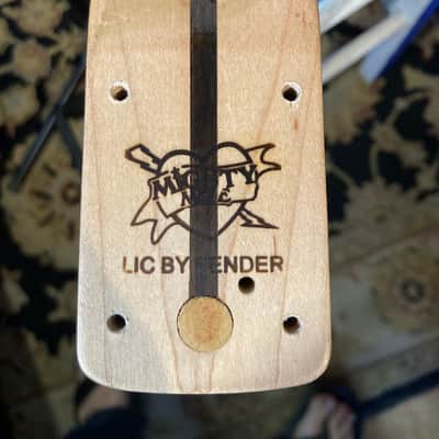 Fender Mighty Mite PROJECT Stratocaster Billy Corgan Vibes - Custom Black & White Stars 🌟 Design image 10