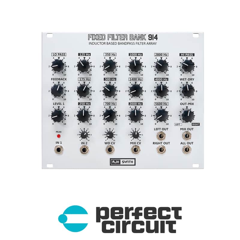 AJH Synth Fixed Filter Bank 914 (Silver) image 1