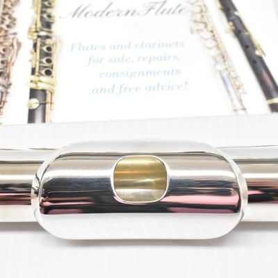 Mint Jupiter diMedici 911 Semi-Pro Flute by Altus Sterling D6 Head w/ Open Hole Offset G Split E & B Foot Like New image 4