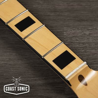 Mint Fender Classic Series 70's Precision Bass Neck Maple w/ Block Inlays image 3
