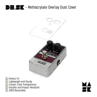 Protective Methacrylate Overlay Dust Cover for Electro-Harmonix Neo Mistress image 1