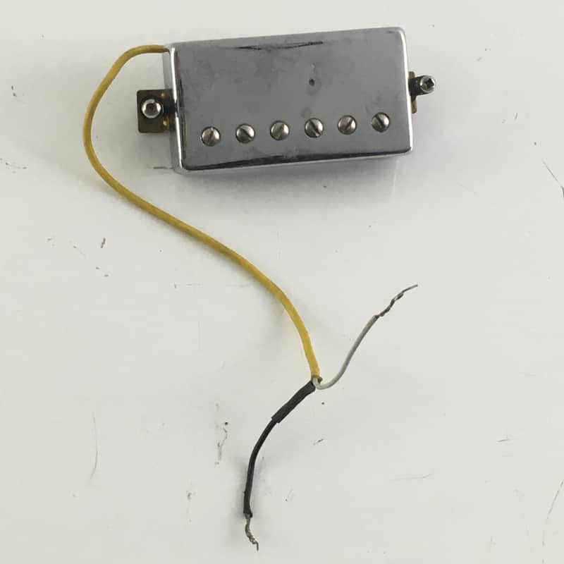 1990s? Epiphone Chrome Humbucker Natural Relic