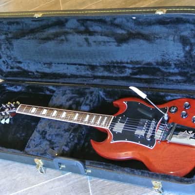 2004 Gibson SG Standard with added Lyre Tremelo- Cherry Finish- Good Wood Era image 23