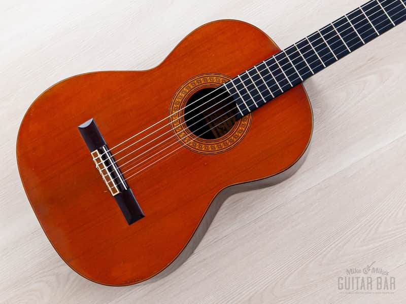 1973 Sakazo Nakade No. 1200Y Vintage Classical Guitar, Spruce + Brazilian Rosewood w/ Case image 1